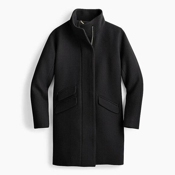 J.Crew Cocoon Coat In Italian Stadium-Cloth Wool - 4 - Picture 1 of 4